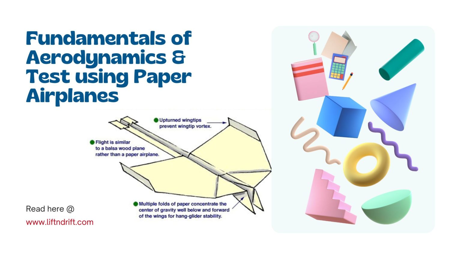 Fundamentals of Aerodynamics & Test it using Paper Airplanes